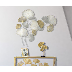 Pannello murale in ferro Silvy – 85x113 cm – Design verticale Glam elegante