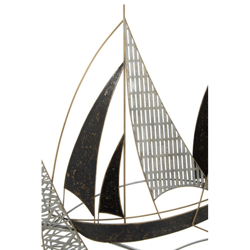 Panneau mural en fer Velier – 91x55 cm – Style industriel chic et authentique