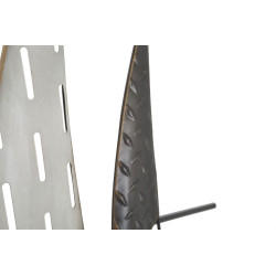 Pannello murale in ferro Regata – 100x44 cm – Spirito industriale marino