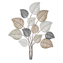 Panel de pared de hierro Otip – Modelo B – 81x100 cm – Estructura decorativa Glam