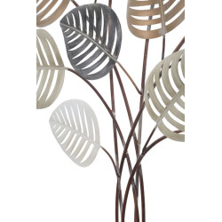 Painel de parede em ferro Otip – Modelo B – 81x100 cm – Estrutura decorativa Glam