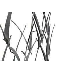 Pannello murale in ferro Gabbiani – 93x47 cm – Stile industriale ispirato all'officina