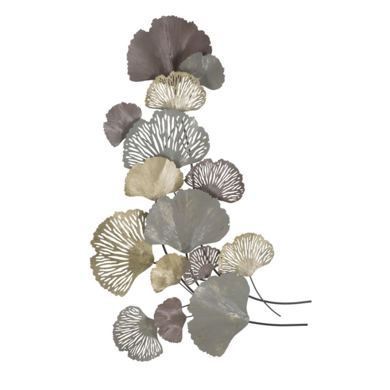 Painel de parede de ferro Diply – 76x126 cm – Criação metálica artística Glam