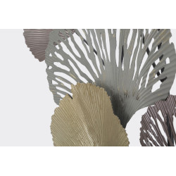 Painel de parede de ferro Diply – 76x126 cm – Criação metálica artística Glam