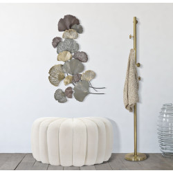 Pannello murale in ferro Diply – 76x126 cm – Creazione artistica metallica Glam