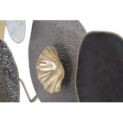 Painel de parede de ferro Indry – 121x54 cm – Design industrial moderno e equilibrado