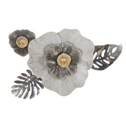 Panneau mural en fer Edy – Modèle B – 74x47 cm – Motif moderne Glam chic