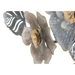 Panneau mural en fer gris – Modèle A – 157x66 cm – Style Glam urbain sophistiqué