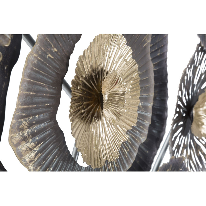 Panneau mural en fer brun – Modèle A – 167x73 cm – Déco murale chaleureuse Glam