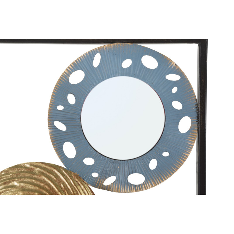 Panneau mural en fer Gloty Ret. – Modèle B – 31x90 cm – Élégance discrète Glam