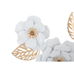 Panneau mural décoratif blanc – 158x60 cm – Style Glam lumineux et pur