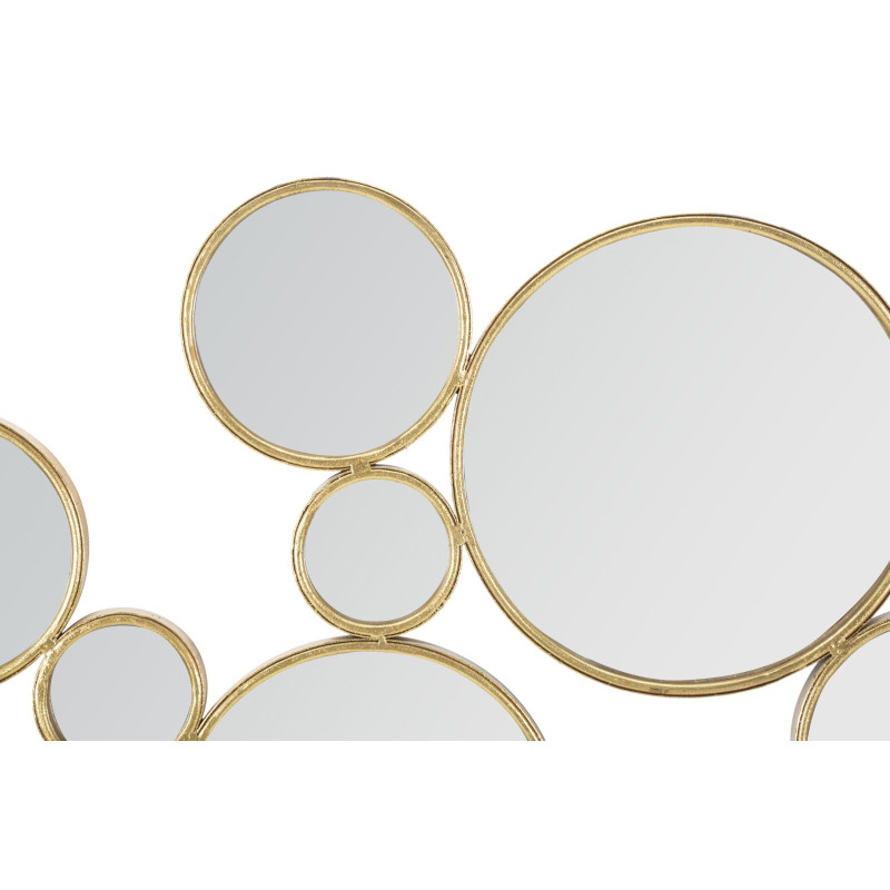 Panneau mural avec miroirs – 100x51 cm – Déco chic et moderne Glam