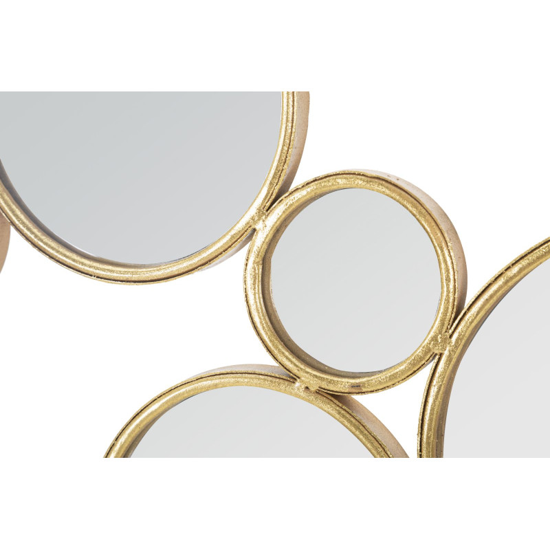 Panneau mural avec miroirs – 100x51 cm – Déco chic et moderne Glam