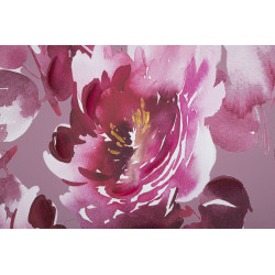 Impression murale peinture optique – 80x120 cm – Effet 3D Glam moderne et lumineux