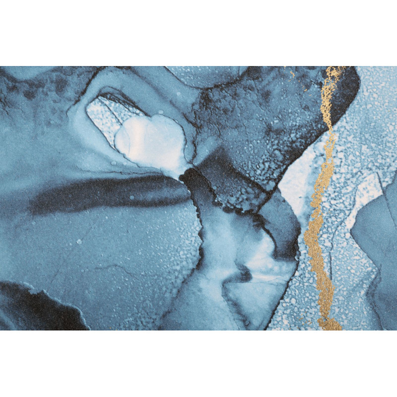 Impression murale Bleu Rey – 80x120 cm – Déco Glam bleutée et apaisante