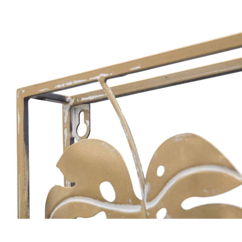 Panneau mural Jungle rectangulaire – 60x80 cm – Déco Glam esprit tropical