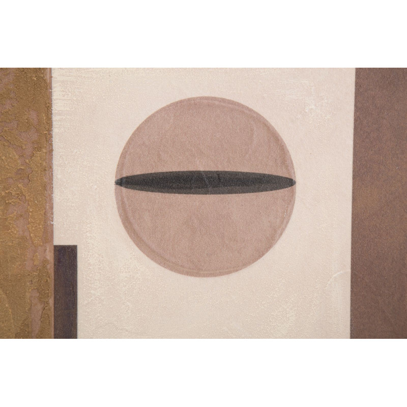 Tableau mural fait main visage ethnique – 60x80 cm – Style Bohème Chic et culturel