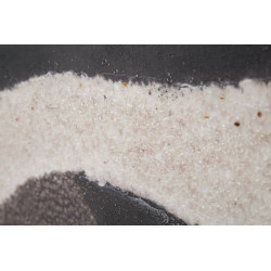 Tableau mural fait main Darky – 80x100 cm – Portrait bohème intense et moderne