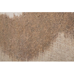 Tableau mural fait main Browny – 80x100 cm – Art mural bohème et chaleureux