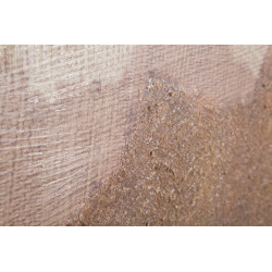 Tableau mural fait main Browny – 80x100 cm – Art mural bohème et chaleureux