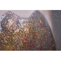 Impression murale lèvres Glam – 80x120 cm – Portrait féminin moderne et artistique