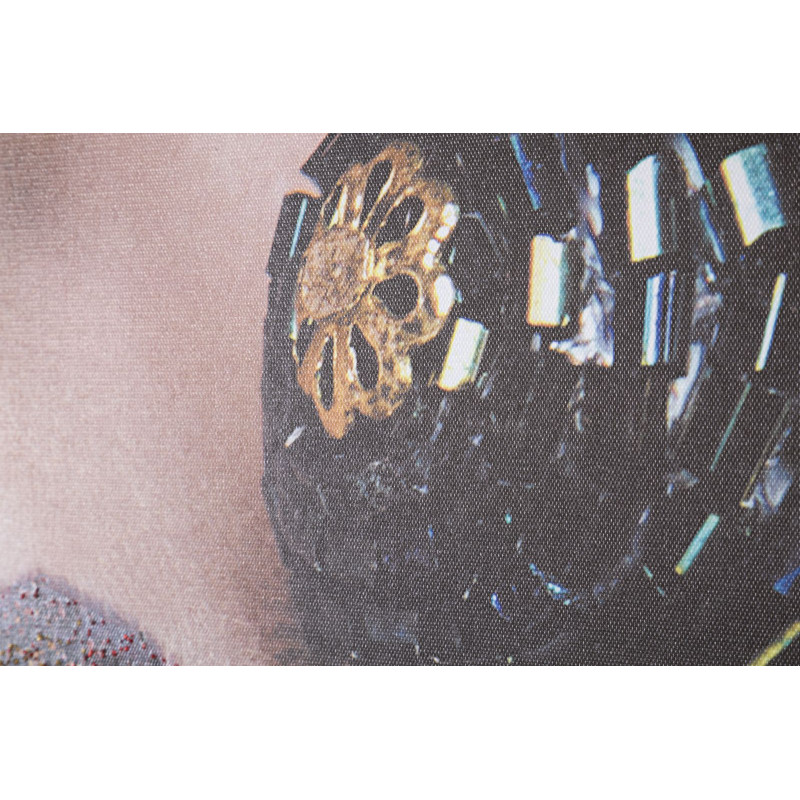 Impression murale lèvres Glam – 80x120 cm – Portrait féminin moderne et artistique