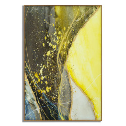 Panneau mural en verre Sunny – 80x120 cm – Reflets lumineux et style Glam