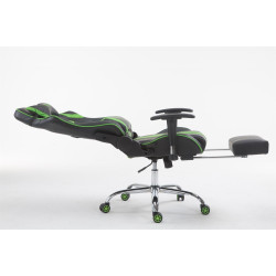 Racing Chaise de bureau Limit avec repose-pieds