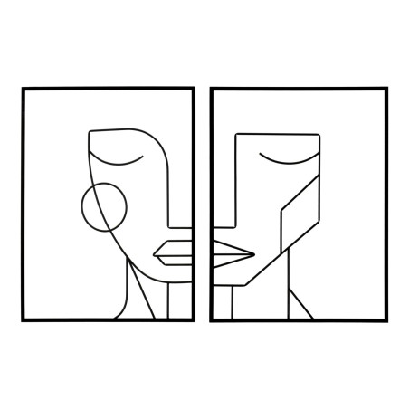 Ensemble de 2 panneaux muraux tribaux – 60x80 cm – Style Bohème Chic ethnique