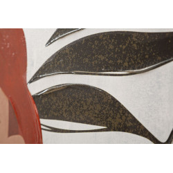 Tableau mural Lady Jungle – Modèle A – 80x120 cm – Impression exotique Bohème Chic