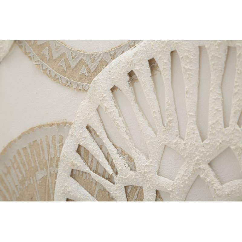 Peinture murale Icer – 80x100 cm – Composition abstraite Bohème Chic