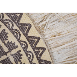 Peinture murale Malind – 100x100 cm – Application texturée et charme bohème