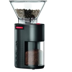 BODUM - BISTRO Broyeur a café électrique, meule inox, 160 W