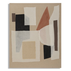 Tableau mural fait main Prêt – Modèle A – 80x100 cm – Œuvre originale bohème