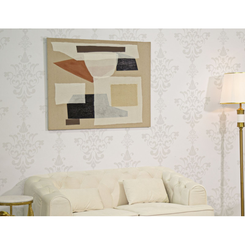 Tableau mural fait main Prêt – Modèle A – 80x100 cm – Œuvre originale bohème