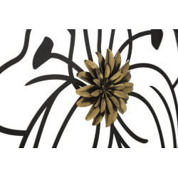 Décoration murale Simply Flotis – 63x69 cm – Métal Glam design fluide et moderne