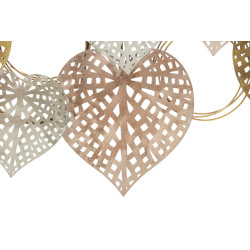 Décoration murale Cœurs – 91x39 cm – Panneau Glam romantique et chic