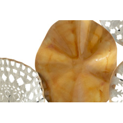 Décoration murale Triby – 125x68 cm – Grand panneau Glam en fer sculpté