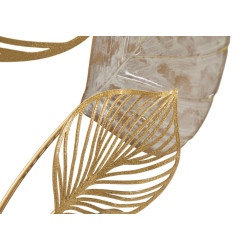 Décoration murale Felix – 63x85 cm – Métal artistique Glam au style organique