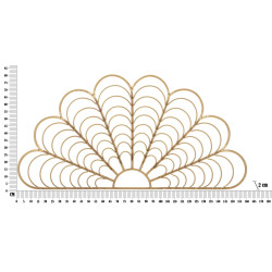 Panneau mural Panama – 160x80 cm – Métal Bohème Chic à l’esprit tropical et artisanal