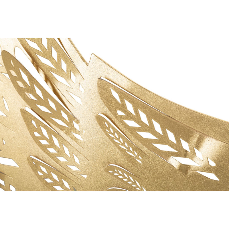 Ensemble de 2 panneaux muraux Ali Light – 90x43 cm – Métal Glam épuré et contemporain