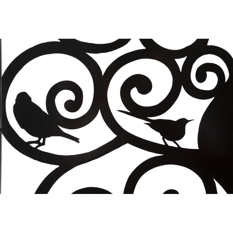 Panneau mural en fer Trois – 70x70 cm – Composition géométrique Glam minimaliste