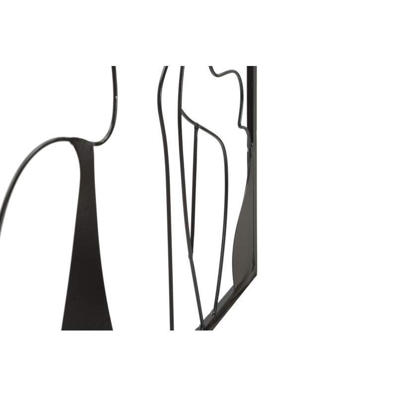 Panneau mural en fer Élégant – Modèle A – 60x80 cm – Déco Glam raffinée et stylisée