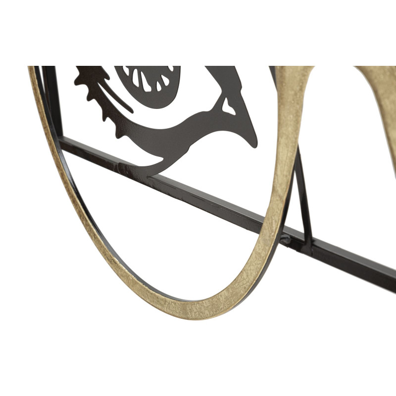 Panneau mural en fer pour lumière – 89x41 cm – Déco Glam design lumineux et moderne