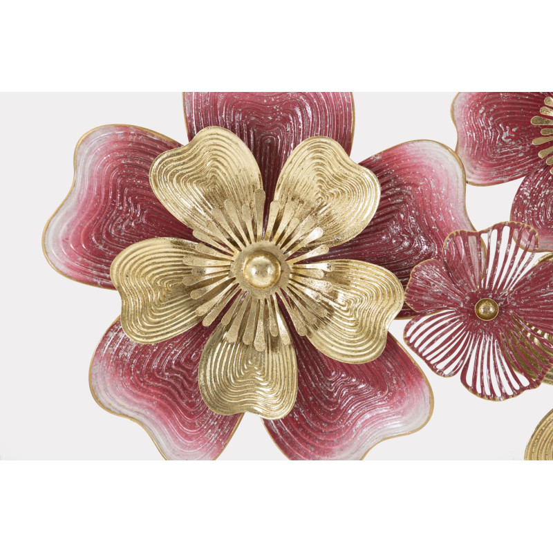 Panneau mural en fer LOBI – Un design glamour et intemporel (91,4 x 6,4 x 50,8 cm)