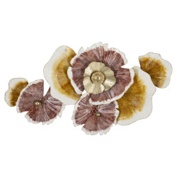 Panneau mural en fer CLOW – Une sculpture murale d’exception (92,1 x 8,3 x 51,4 cm)