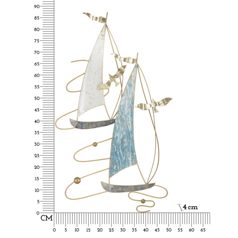 Panneau mural VELA Color – L’équilibre parfait entre art et lumière (51,4 x 4 x 87 cm)