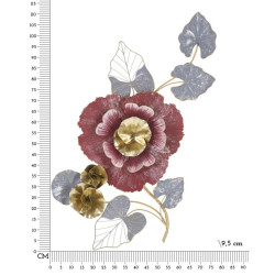 Panneau mural LOVI – Une création chic et raffinée (61,6 x 9,5 x 111,8 cm)