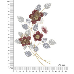 Panneau mural Lovis – Le fer au service de l’élégance murale (68,6 x 7,6 x 98,4 cm)