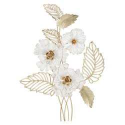 Panneau mural blanc – Pureté et modernité murale (54 x 6,4 x 73,7 cm)